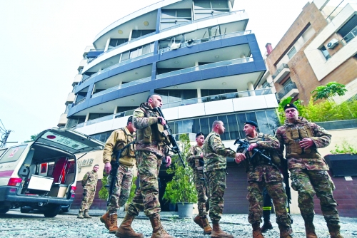 Lebanon says one killed near Beirut, as Israel says struck Iran Guards member