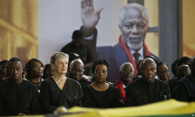 Kofi Annan rewarded the world with his wisdom