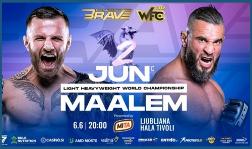 BRAVE CF Announces Light Heavyweight Title Rematch in Slovenia