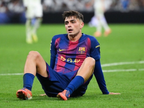 Pedri joins growing Barcelona sickbay 