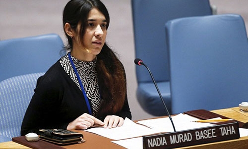 Freed Yazidi IS sex slave relives being raped and tortured for three months Freed Yazidi IS sex slave relives being raped and tortured for three months