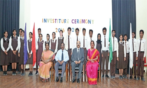 New Indian School inducts student council for 2016-17