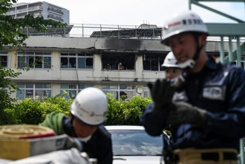 Fire breaks out at Tokyo primary school, all evacuated safely Fire breaks out at Tokyo primary school, all evacuated safely