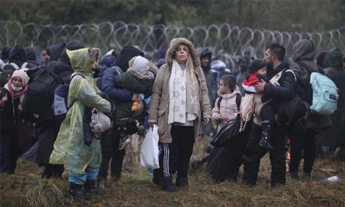 Cold, hungry, afraid: Middle East migrants stuck on EU doorstep