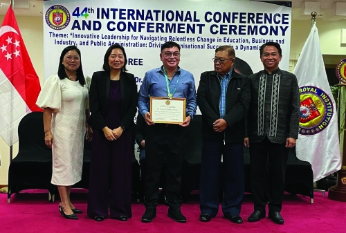 Bahrain Polytechnic Tutor Honors with Top Research Award Bahrain Polytechnic Tutor Honors with Top Research Award