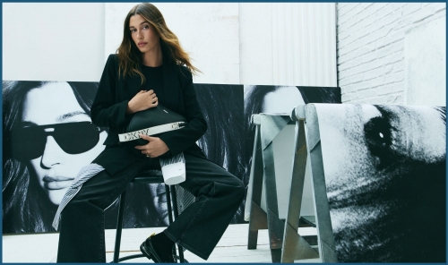 Hailey Bieber Returns as Global Face of DKNY for Spring 2026 Campaign