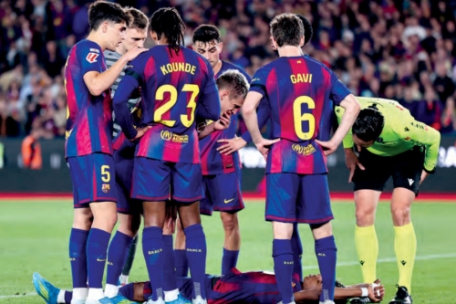 Barcelona must live without teen star Yamal for title run-in