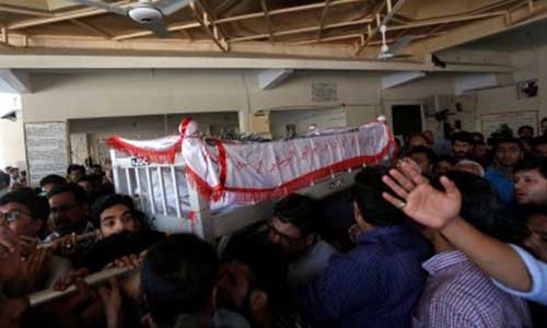 Gunmen kill prominent Pakistan rights activist Gunmen kill prominent Pakistan rights activist