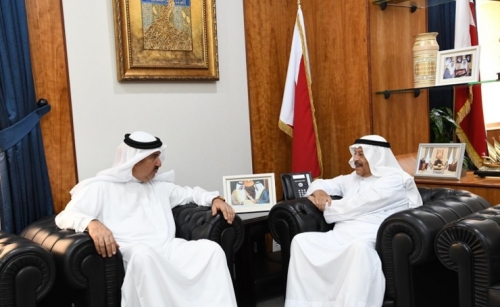 Shura chairman receives newly appointed Shura member Shura chairman receives newly appointed Shura member