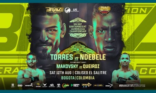 BRAVE CF 73 puts Colombia back on route of international sporting events