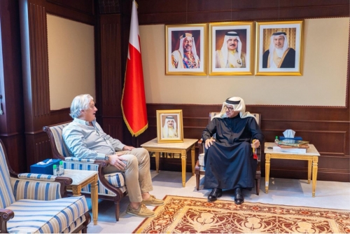 Bahrain FM Meets Florence Honorary Consul