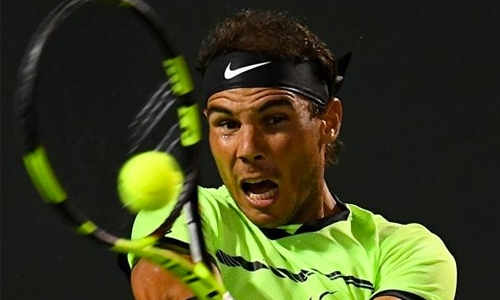 Nadal on track for Federer showdown as Sock downed