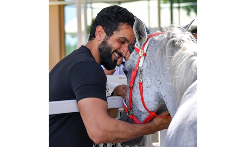 Victorious triumph in international endurance race