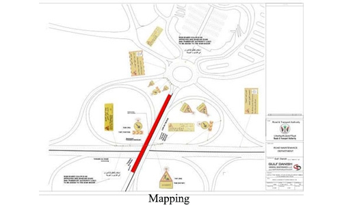 Sharjah Airport Bridge closed Sharjah Airport Bridge closed