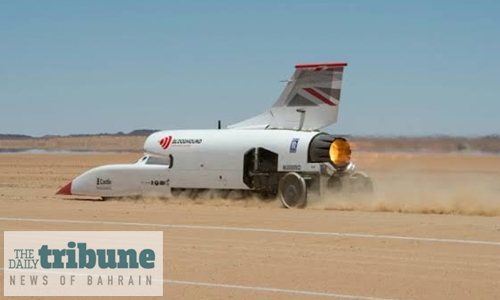 Revving up to a new speed record in the Kalahari Revving up to a new speed record in the Kalahari