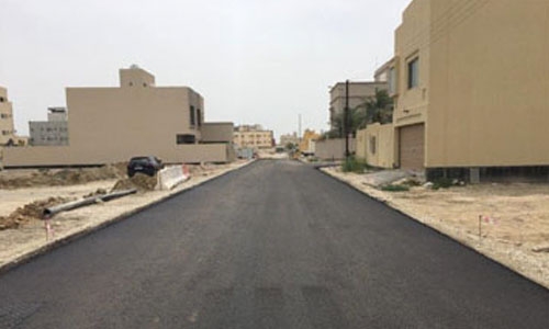 Road project  nearing completion