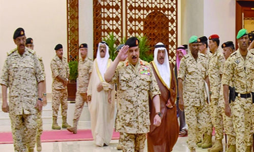 HM King visits BDF, praises servicemen’s competence