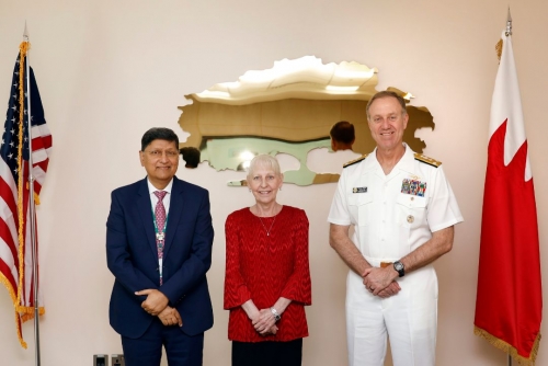 US Navy’s Vice Admiral George Wikoff visits AMH