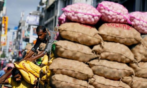 Sri Lanka's supermarkets run out of food as crisis worsens