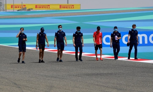 BIC stage set for start of racing in Formula 1 Gulf Air Bahrain Grand Prix 2021 BIC stage set for start of racing in Formula 1 Gulf Air Bahrain Grand Prix 2021
