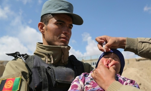 Afghanistan launches polio drive in former IS areas Afghanistan launches polio drive in former IS areas