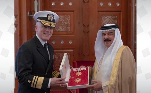 HM the King receives outgoing US commander HM the King receives outgoing US commander