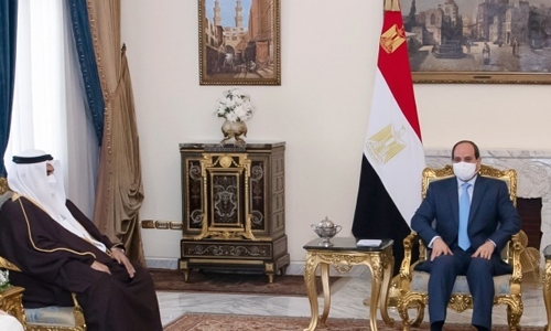 HM King Hamad sends letter to Egyptian President on regional issues