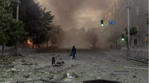 Russia warns of intensified Kyiv strikes, tells foreigners to evacuate