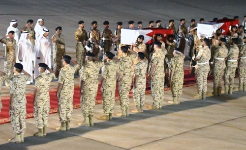 Royal salute to BDF soldiers killed while defending Saudi borders