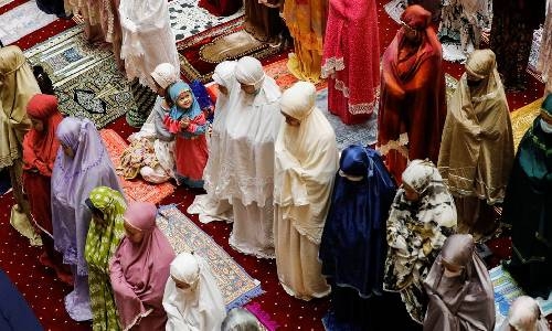 Indonesia greets Ramadan with mass prayer as COVID curbs ease