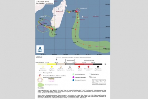Cyclone Garance Intensifies, Poses Significant Threat to La Isla de Réunion