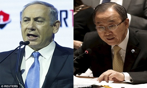 Netanyahu accuses UN chief of encouraging terrorism