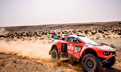 Chicherit grabs lead in Morocco rally Chicherit grabs lead in Morocco rally