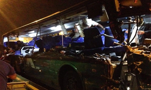 At least 53 dead in Ghana after bus collides with truck At least 53 dead in Ghana after bus collides with truck