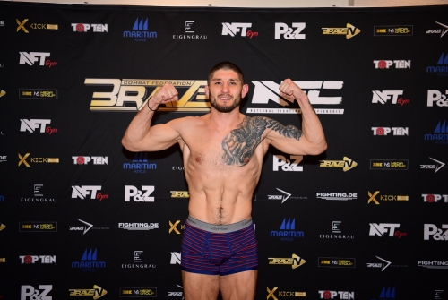 Drama at BRAVE CF 68 weigh-ins! Lutterbach shaves head, but doesn’t make weight for headliner Drama at BRAVE CF 68 weigh-ins! Lutterbach shaves head, but doesn’t make weight for headliner