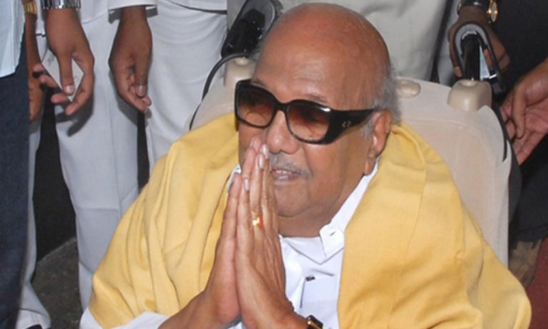 Veteran Indian politician Karunanidhi dies aged 94 Veteran Indian politician Karunanidhi dies aged 94