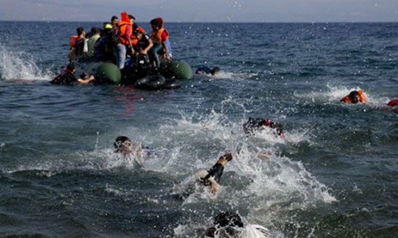  16 drown, 30 missing as refugee boat sinks    