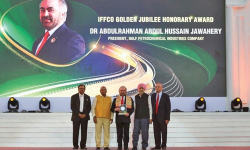 Top IFFCO  honour for  Dr Jawahery