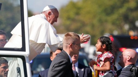 Pope Francis and the little girl who could Pope Francis and the little girl who could