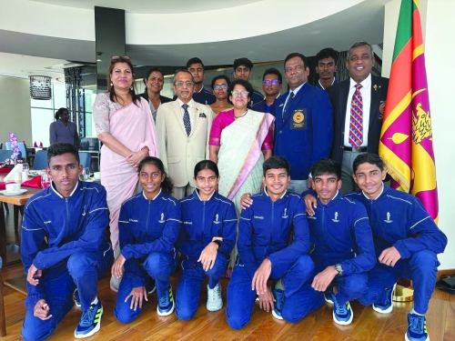 Embassy Honours Young Athletes for Asian Youth Games Success 