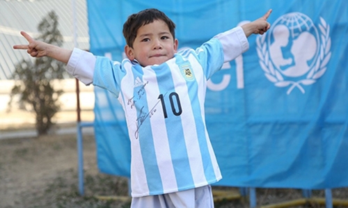 Little Messi flees Afghanistan, appeals to UN after 'threats'