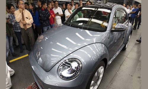 Final VW ‘Beetle’ model rolls off Mexican production line Final VW ‘Beetle’ model rolls off Mexican production line