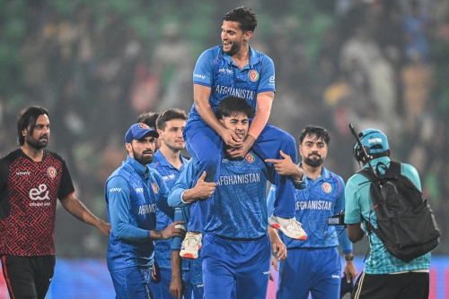 Zadran, Omarzai star as Afghanistan knock England out of Champions Trophy 
