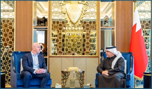 HRH Crown Prince and Prime Minister Meets Global Head of Starlink Aviation at SpaceX