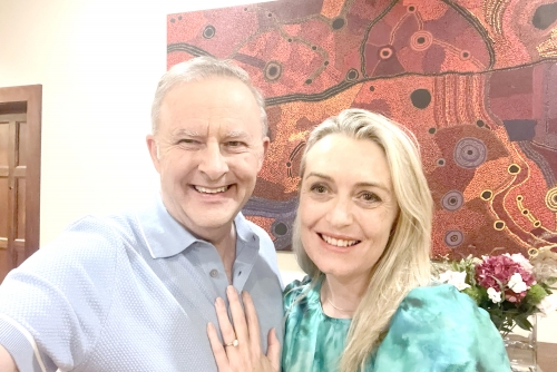 'She said yes': Aussie PM reveals Valentine's Day engagement