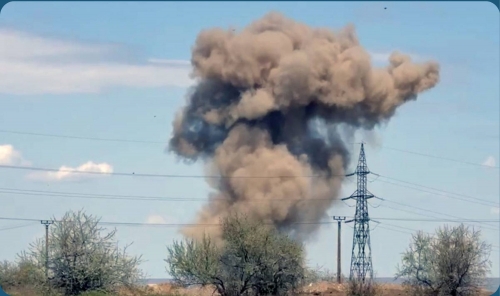 British fighters scramble after drone crashes in Romania