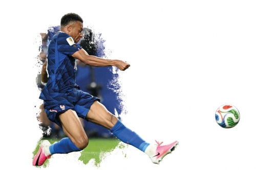 Mbappe scores twice as France beat Iraq after two-hour storm delay Mbappe scores twice as France beat Iraq after two-hour storm delay