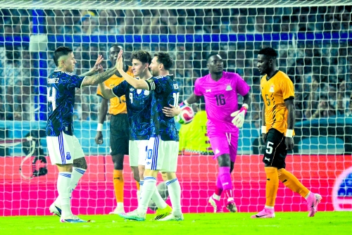 Messi on target as Argentina down Zambia in World Cup send-off Messi on target as Argentina down Zambia in World Cup send-off