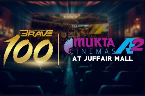 BRAVE Combat Federation Partners With Mukta A2 Cinemas For BRAVE 100 Celebration