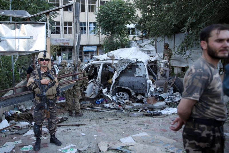 At least seven killed in Kabul suicide bombing